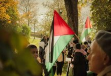21/10 Demonstration för Palestine – Uppsala